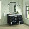 James Martin Vanities 48'' Single Vanity, Black Onyx w/ 3 CM Ethereal Noctis Quartz Top 424-V48-BKO-3ENC - alternate 2
